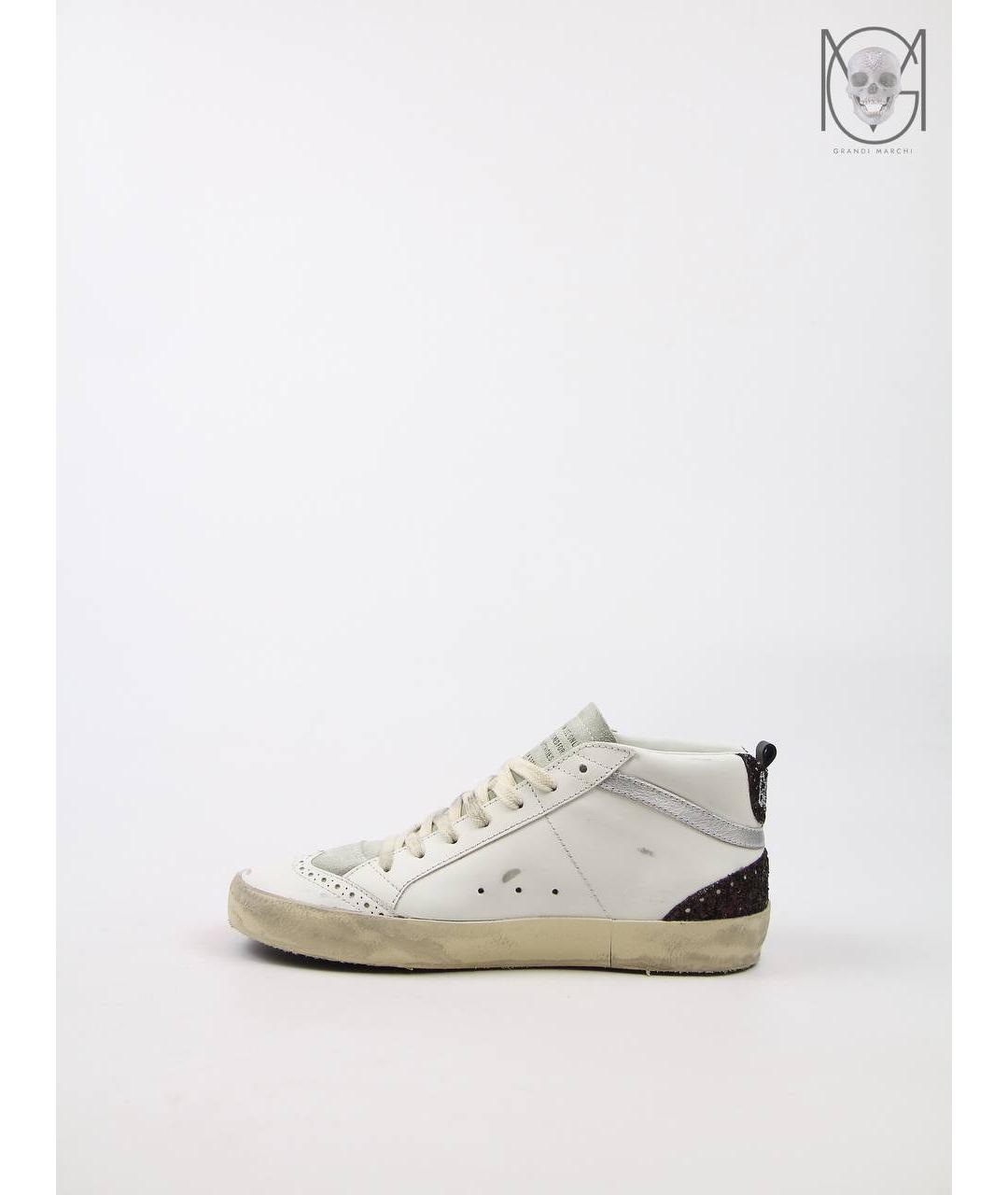 GOLDEN GOOSE DELUXE BRAND Белые кожаные кеды, фото 7