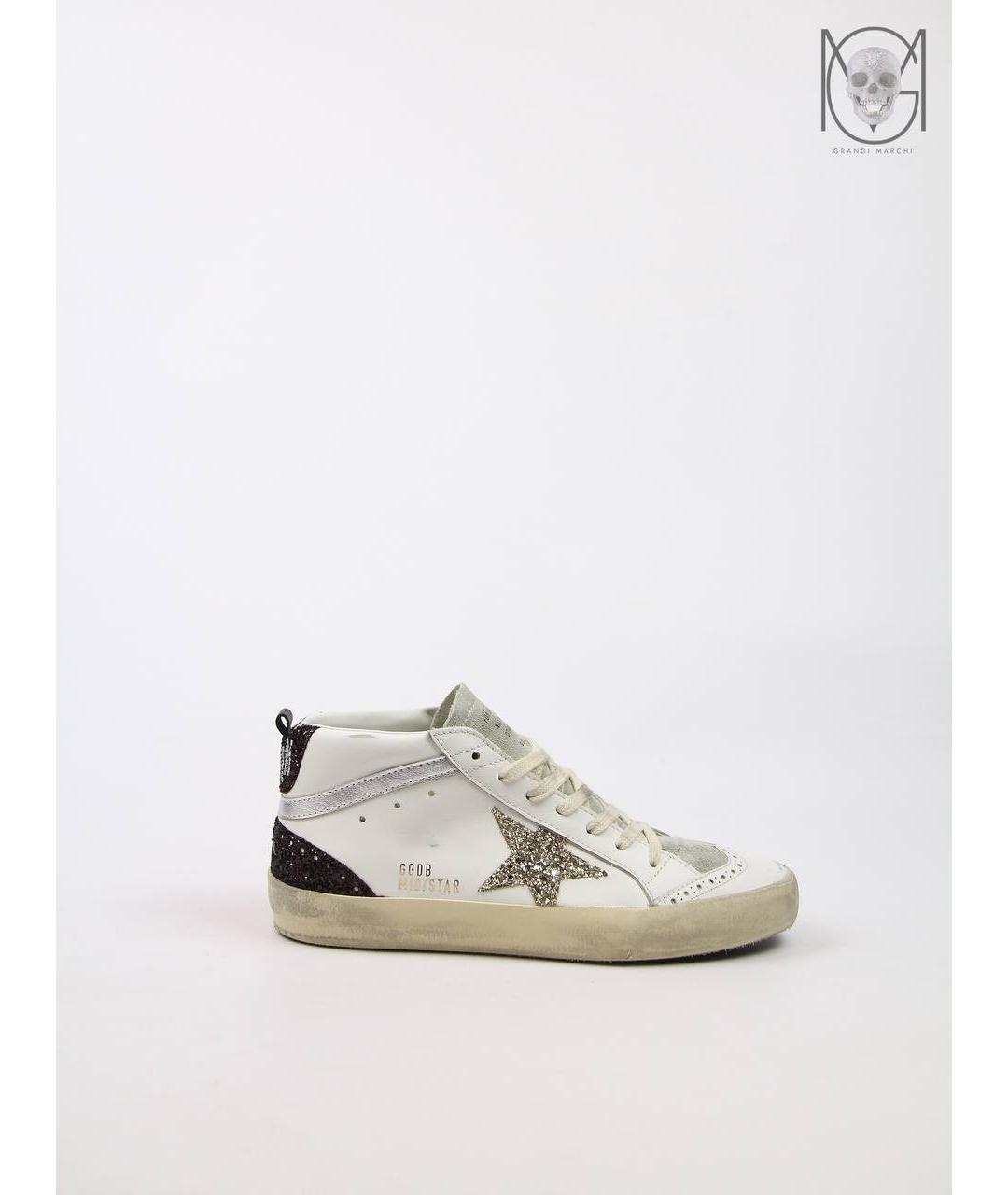 GOLDEN GOOSE DELUXE BRAND Белые кожаные кеды, фото 10