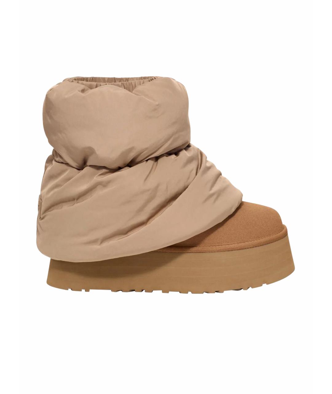 UGG AUSTRALIA Коричневые ботинки, фото 1