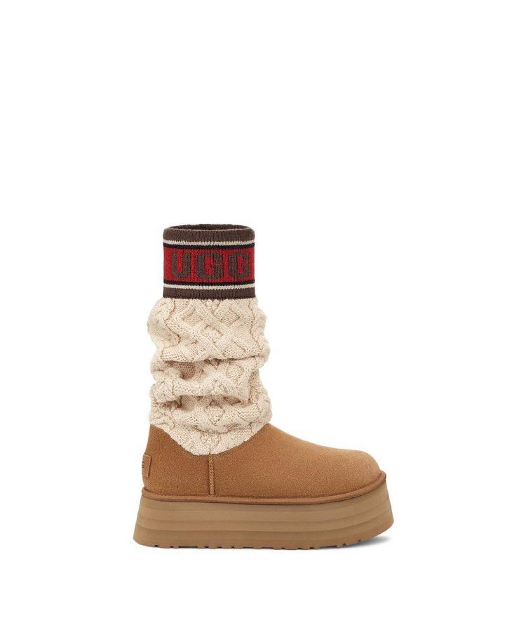 UGG AUSTRALIA Коричневые ботинки, фото 7