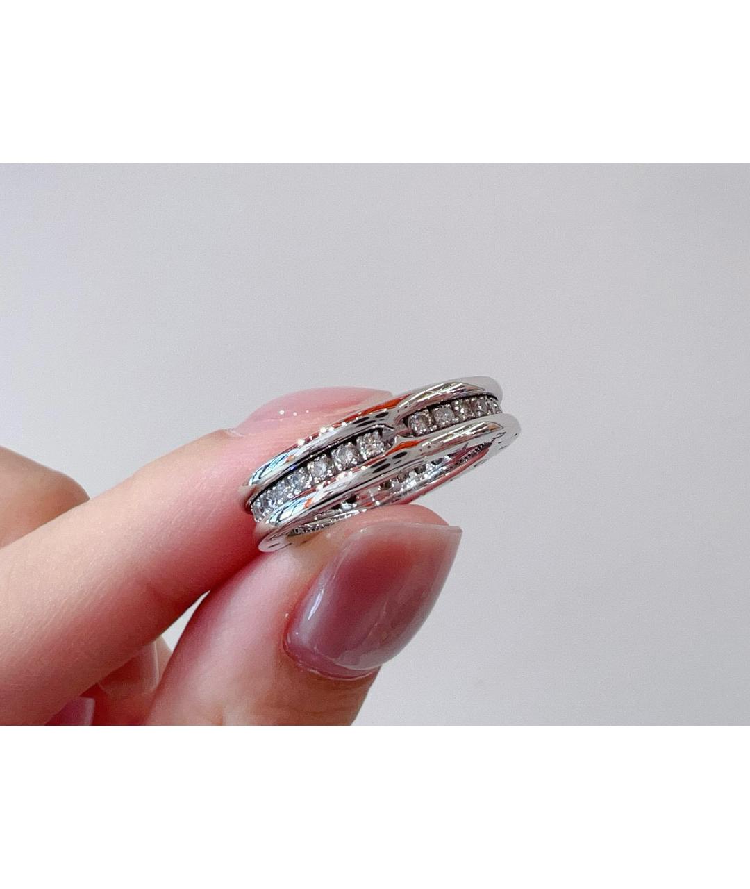 BVLGARI Белое кольцо из белого золота, фото 4