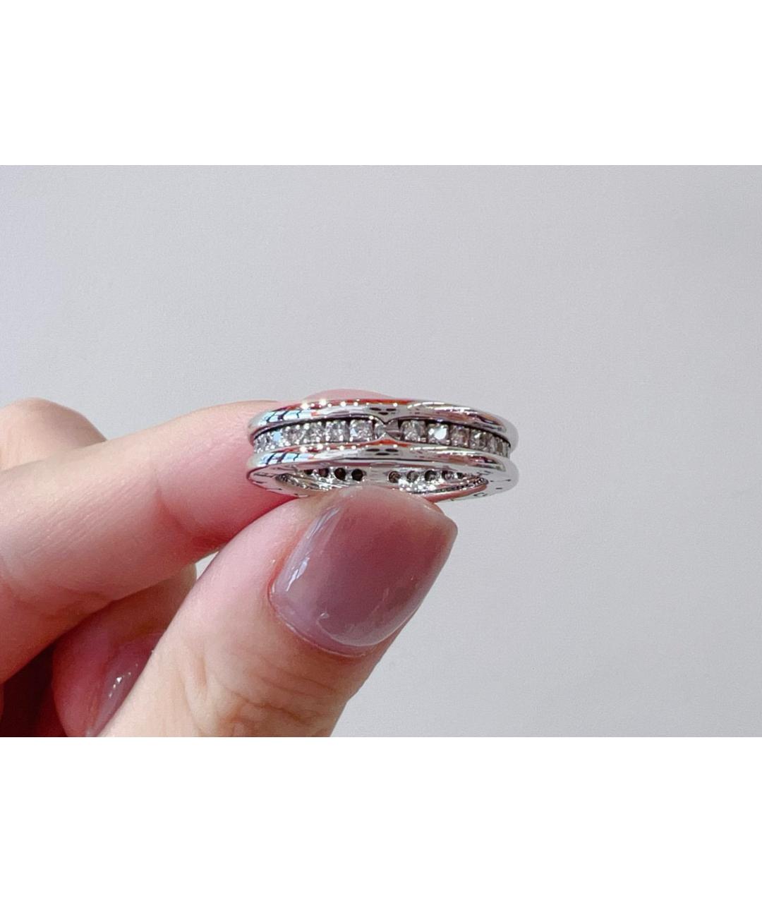 BVLGARI Белое кольцо из белого золота, фото 7
