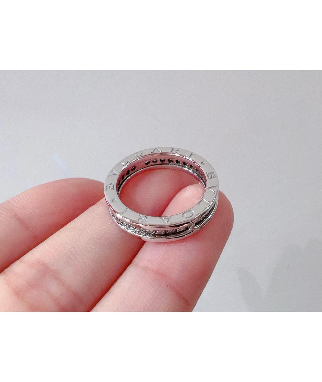 BVLGARI Белое кольцо из белого золота, фото 6