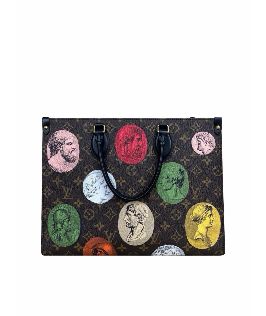 LOUIS VUITTON Коричневая сумка тоут, фото 1