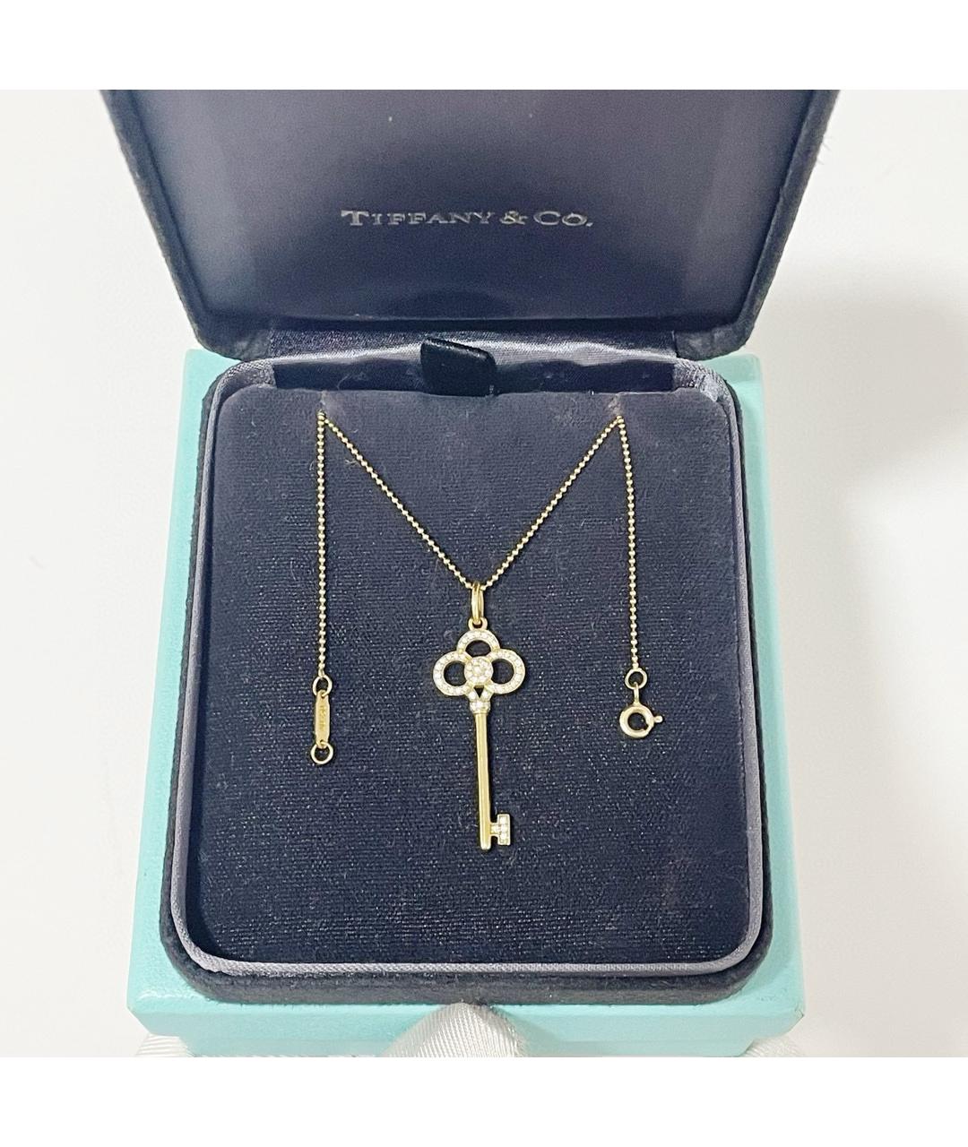 TIFFANY&CO Желтое колье из желтого золота, фото 2