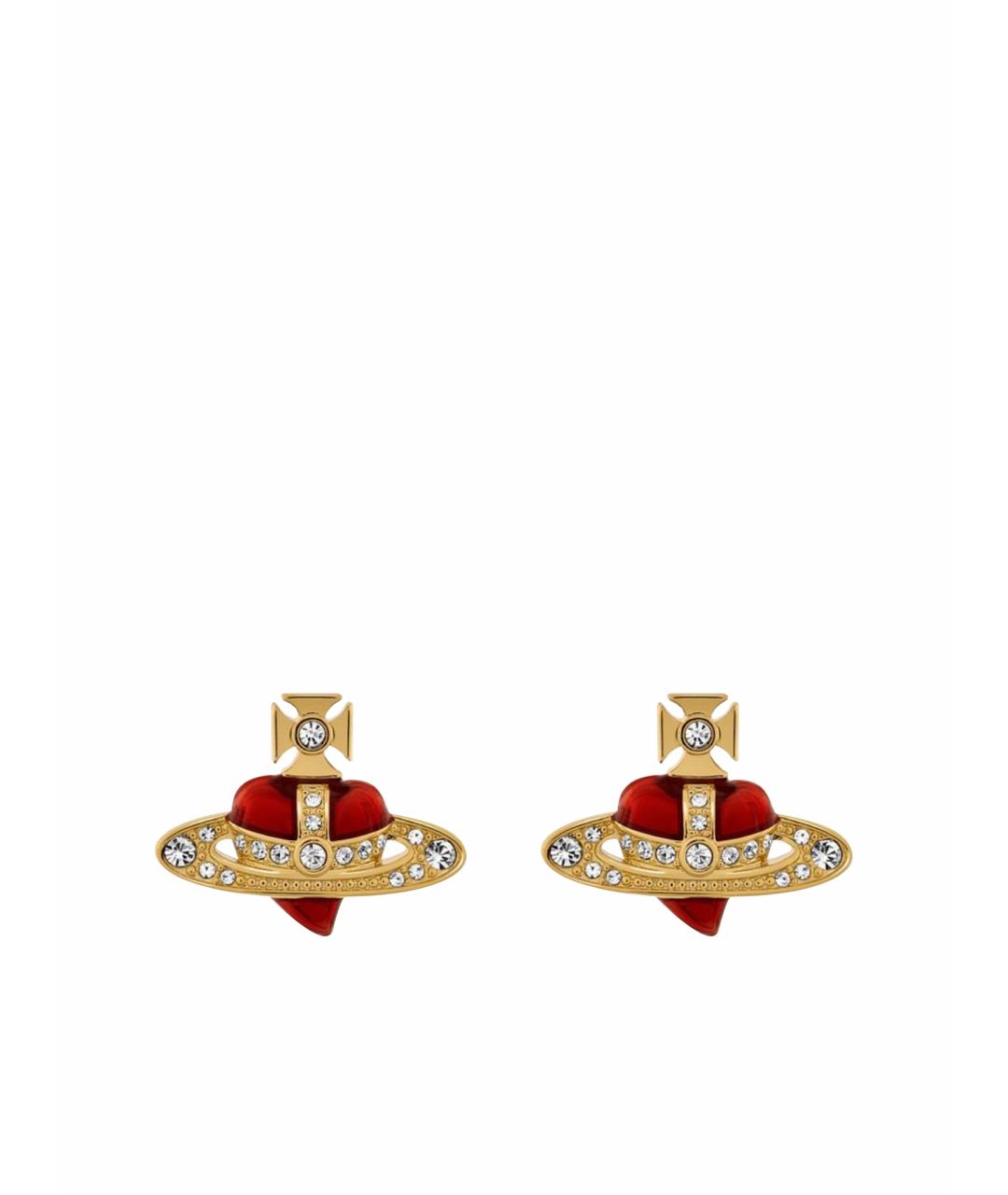 VIVIENNE WESTWOOD Золотые серьги, фото 1