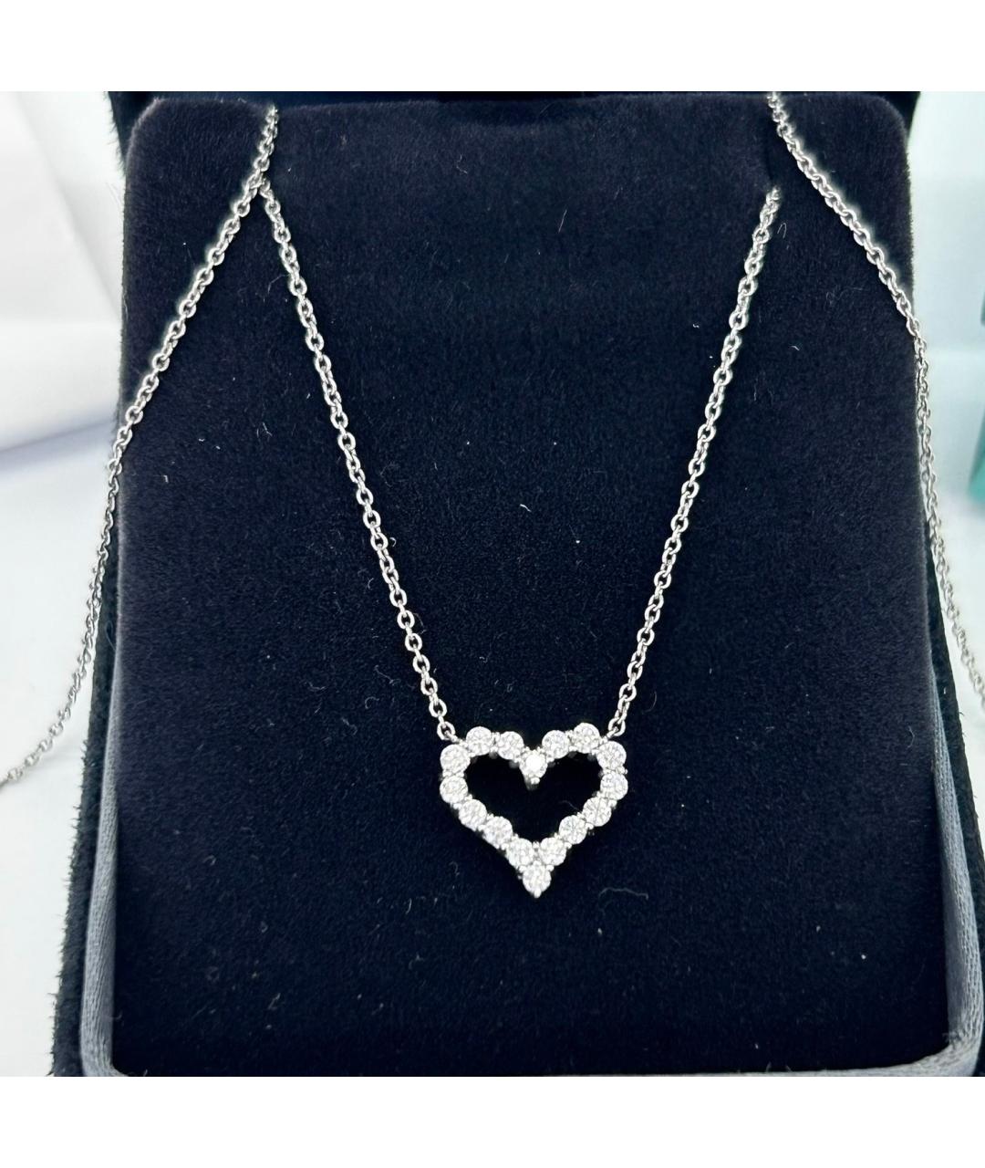 TIFFANY&CO Белая подвеска из белого золота, фото 7