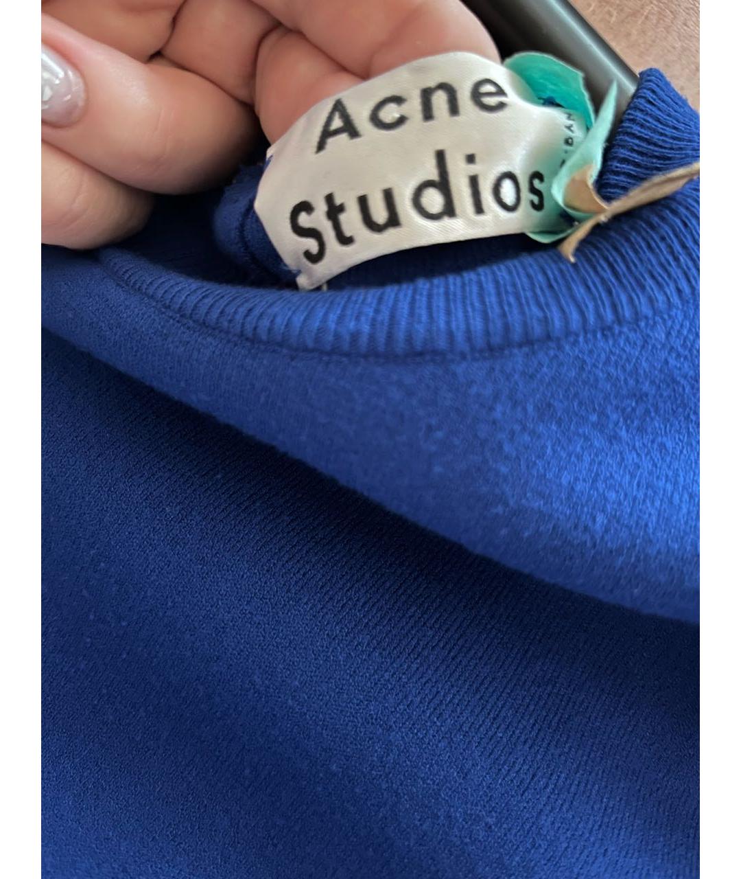 ACNE STUDIOS Синий джемпер / свитер, фото 3