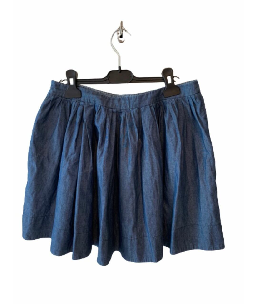 FENDI Синяя хлопковая юбка, фото 2