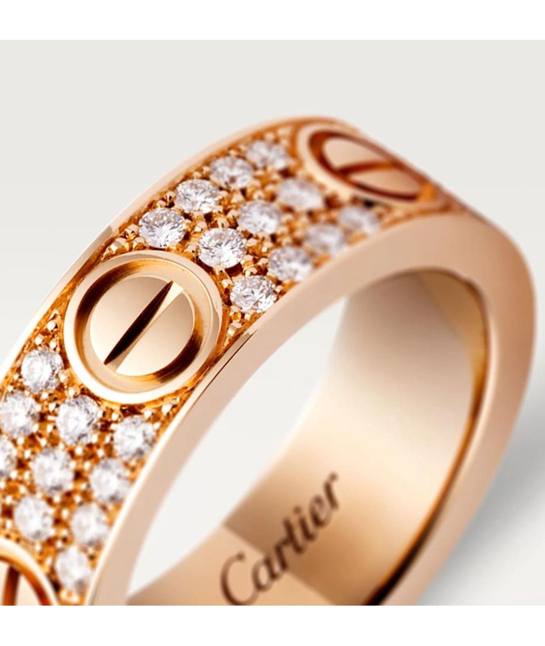 CARTIER Золотое кольцо из розового золота, фото 4