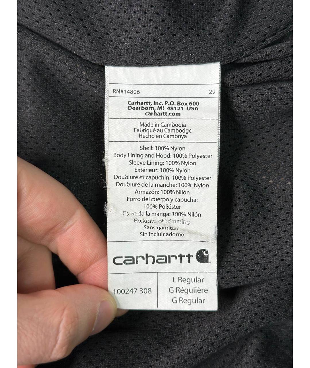 CARHARTT Коричневая полиэстеровая куртка, фото 8