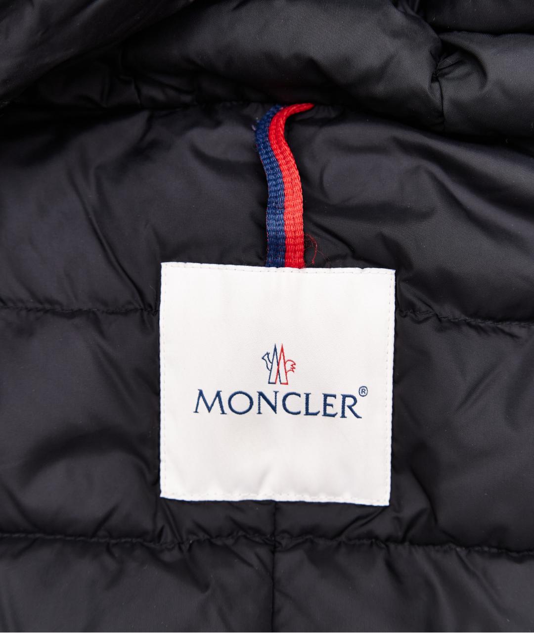 MONCLER Хаки полиамидовая парка, фото 6