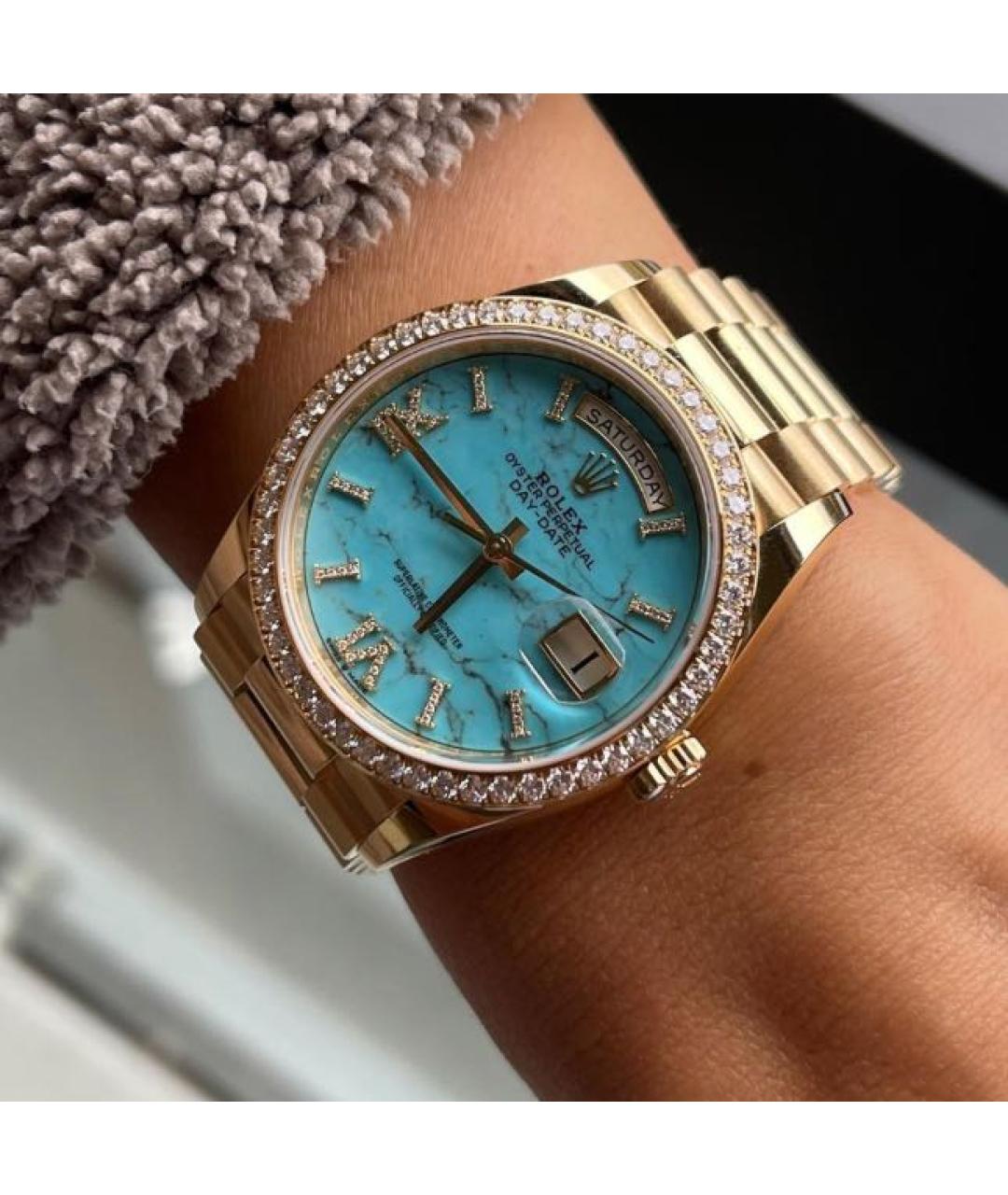 ROLEX Золотые часы из желтого золота, фото 2