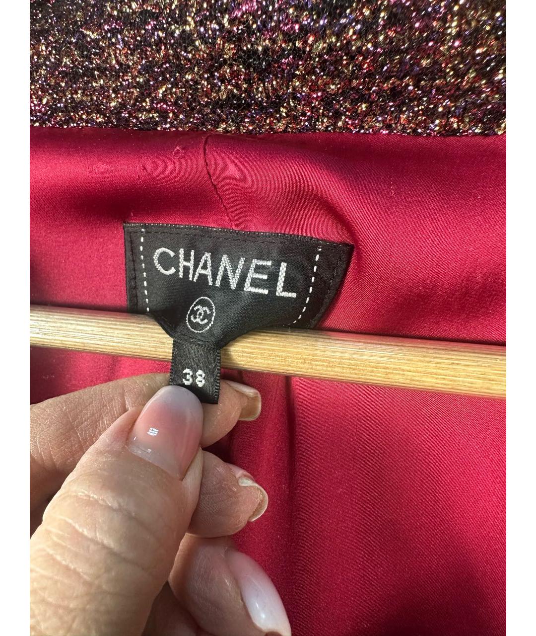 CHANEL Бордовый комбинезон, фото 3