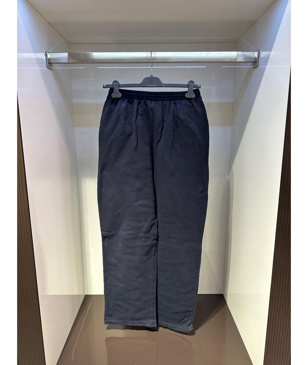 BALENCIAGA Темно-синий хлопковый костюм с брюками, фото 7