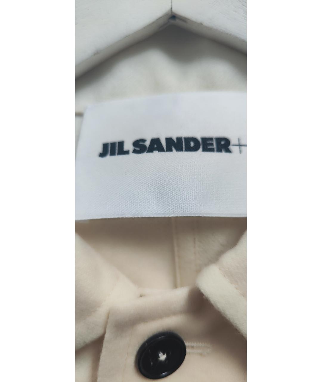 JIL SANDER Бежевая шерстяная рубашка, фото 3