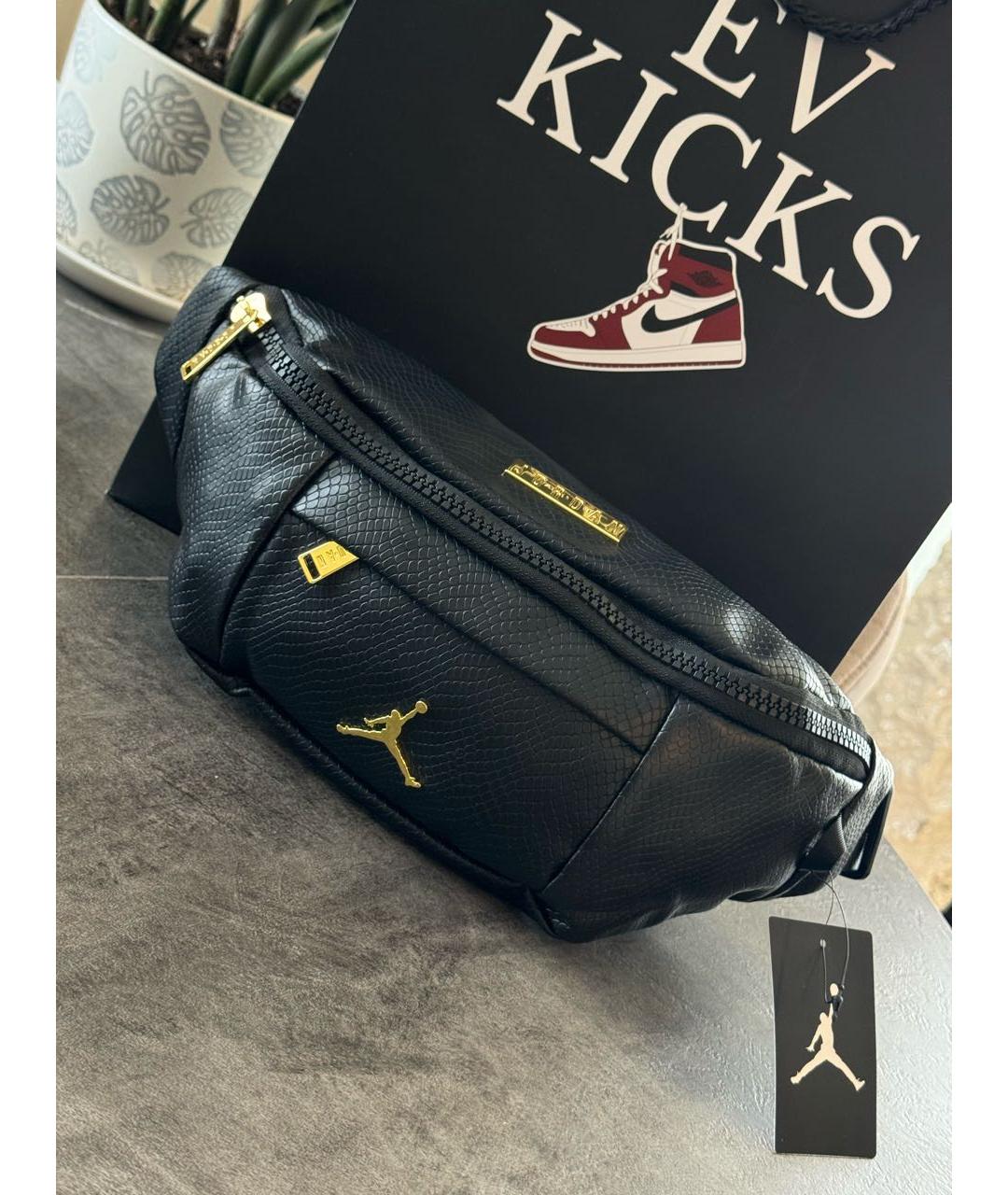 JORDAN Черная поясная сумка, фото 6