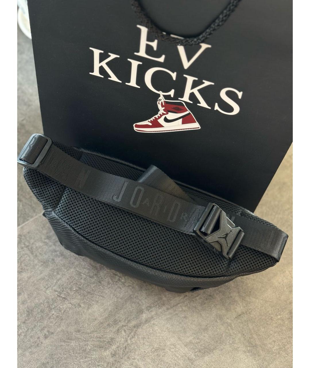 JORDAN Черная поясная сумка, фото 4