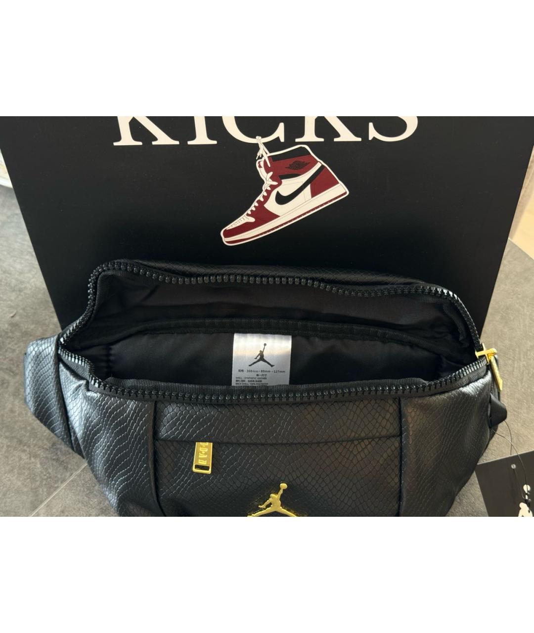 JORDAN Черная поясная сумка, фото 7