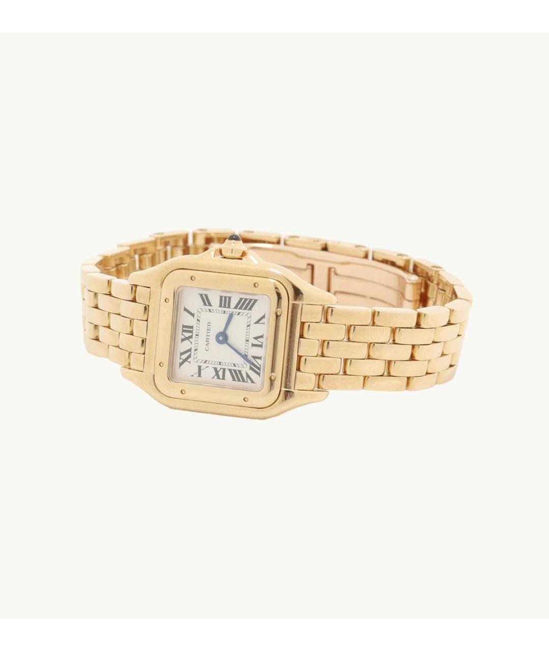 CARTIER Золотые часы из желтого золота, фото 3