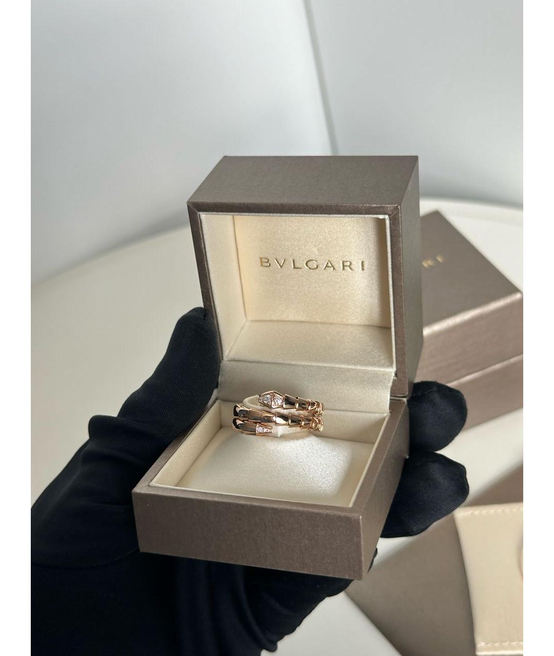 BVLGARI Розовое кольцо из розового золота, фото 3