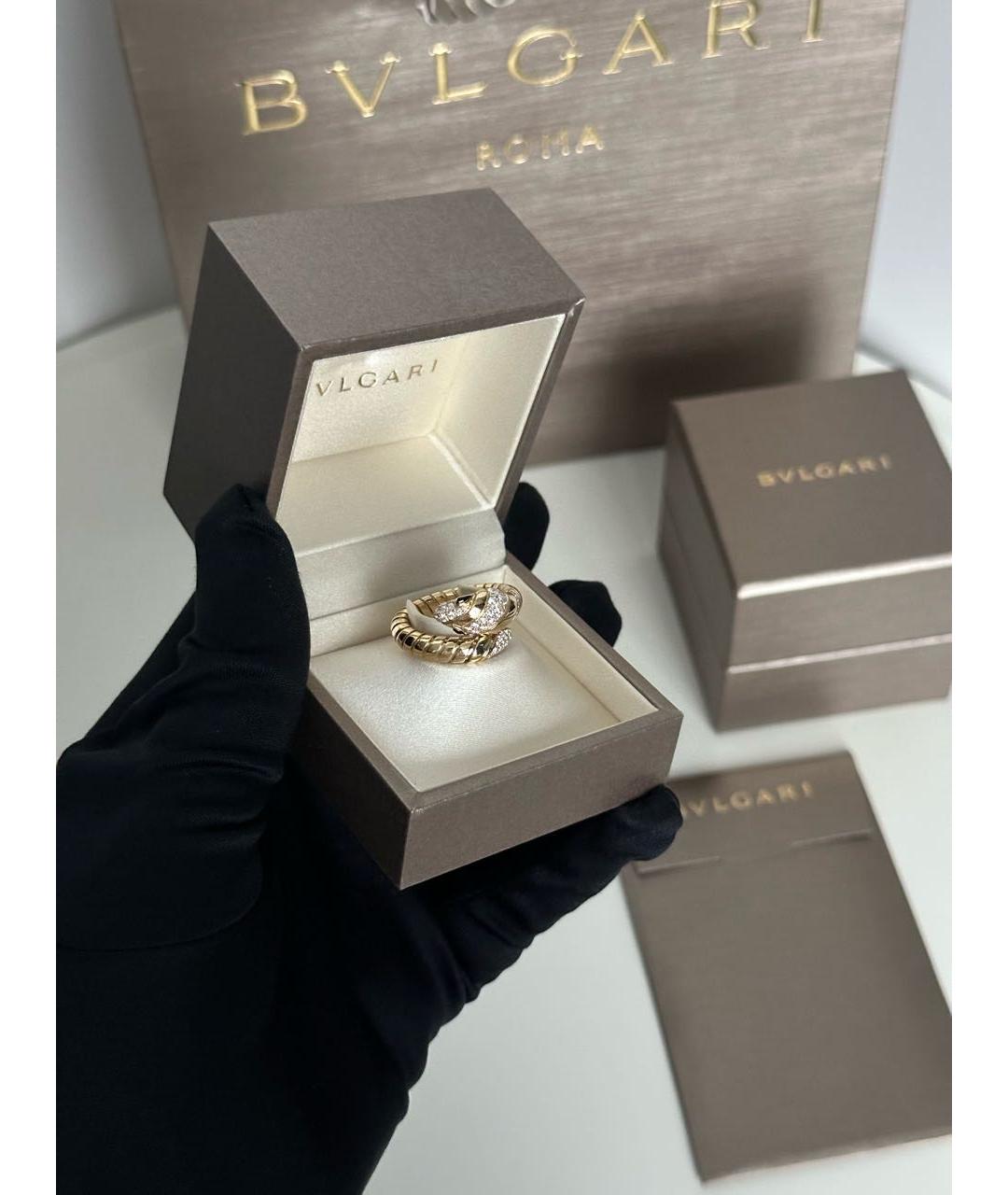 BVLGARI Золотое кольцо из желтого золота, фото 2