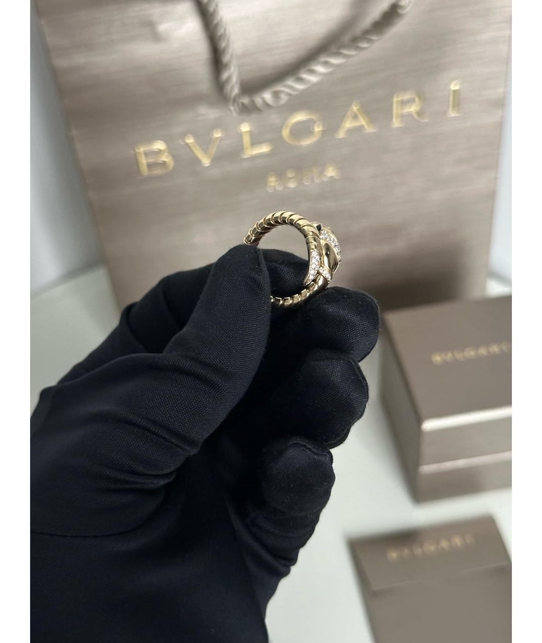 BVLGARI Золотое кольцо из желтого золота, фото 5