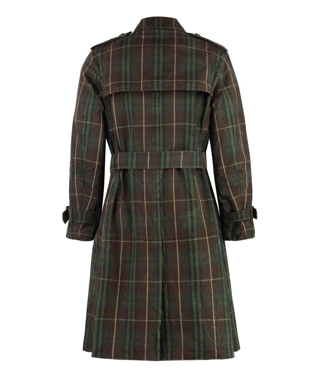 BURBERRY Мульти хлопковое пальто, фото 2