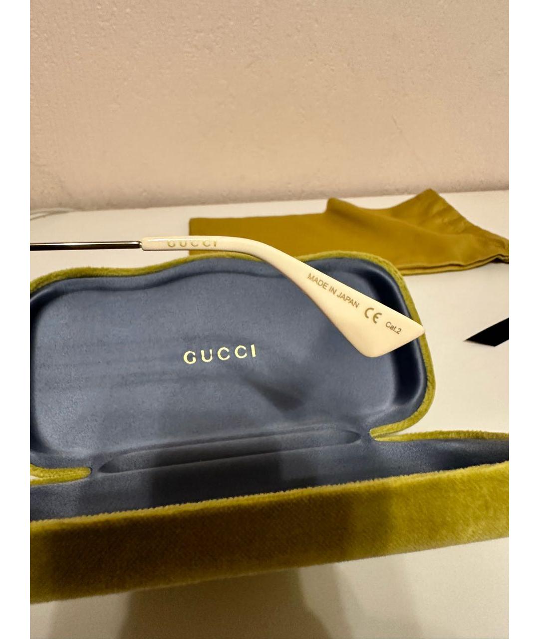 GUCCI Мульти пластиковые солнцезащитные очки, фото 5