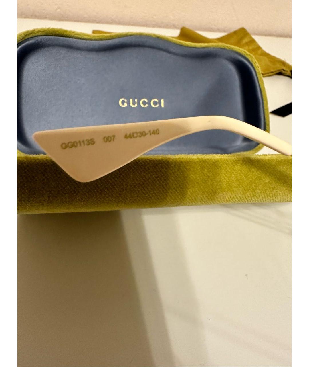 GUCCI Мульти пластиковые солнцезащитные очки, фото 4