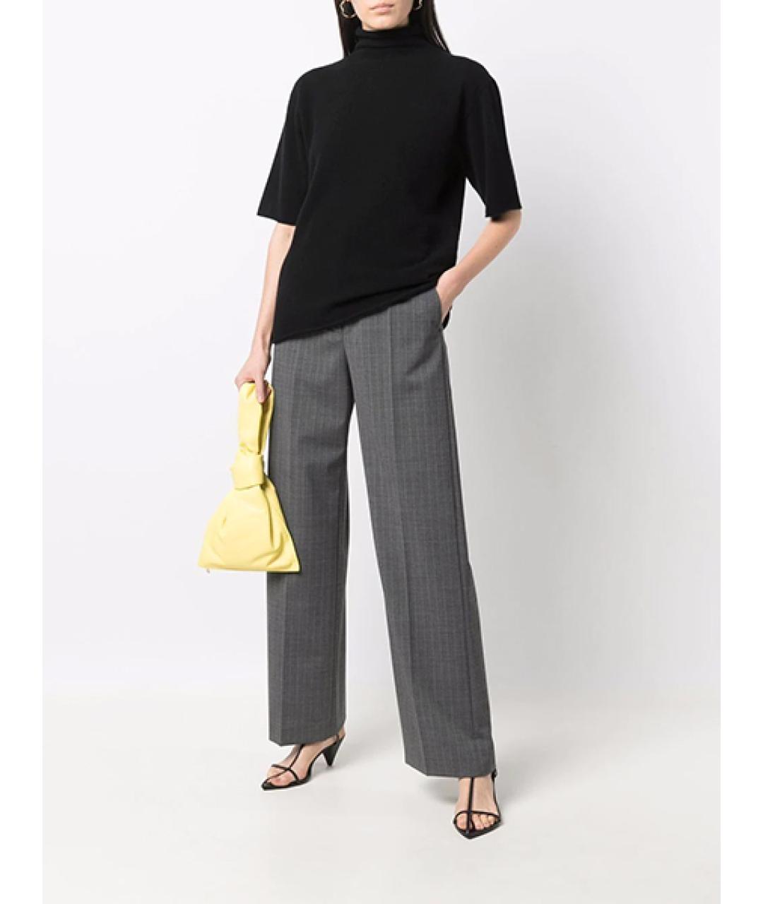 JIL SANDER Темно-синий кашемировый джемпер / свитер, фото 2