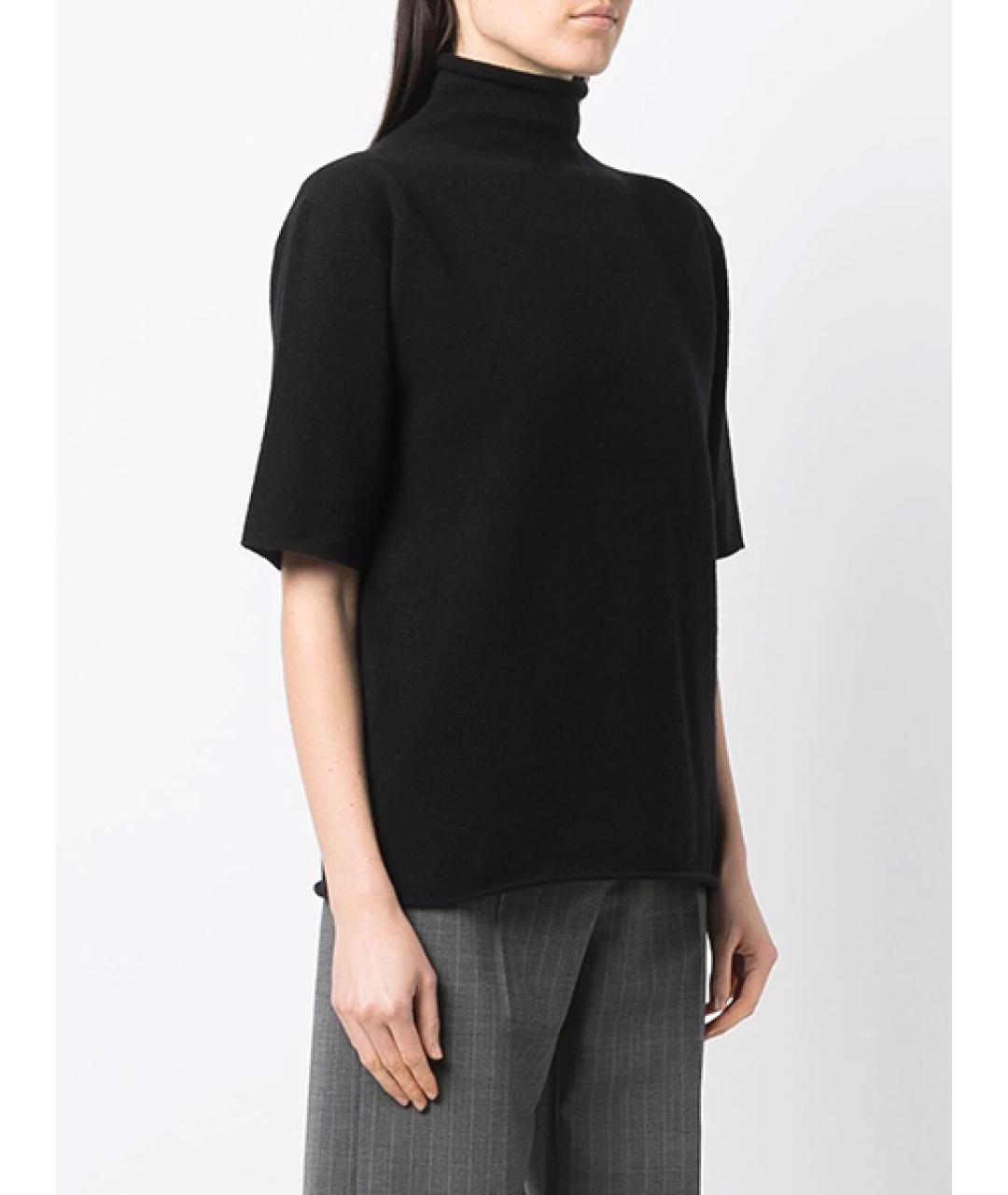 JIL SANDER Темно-синий кашемировый джемпер / свитер, фото 3