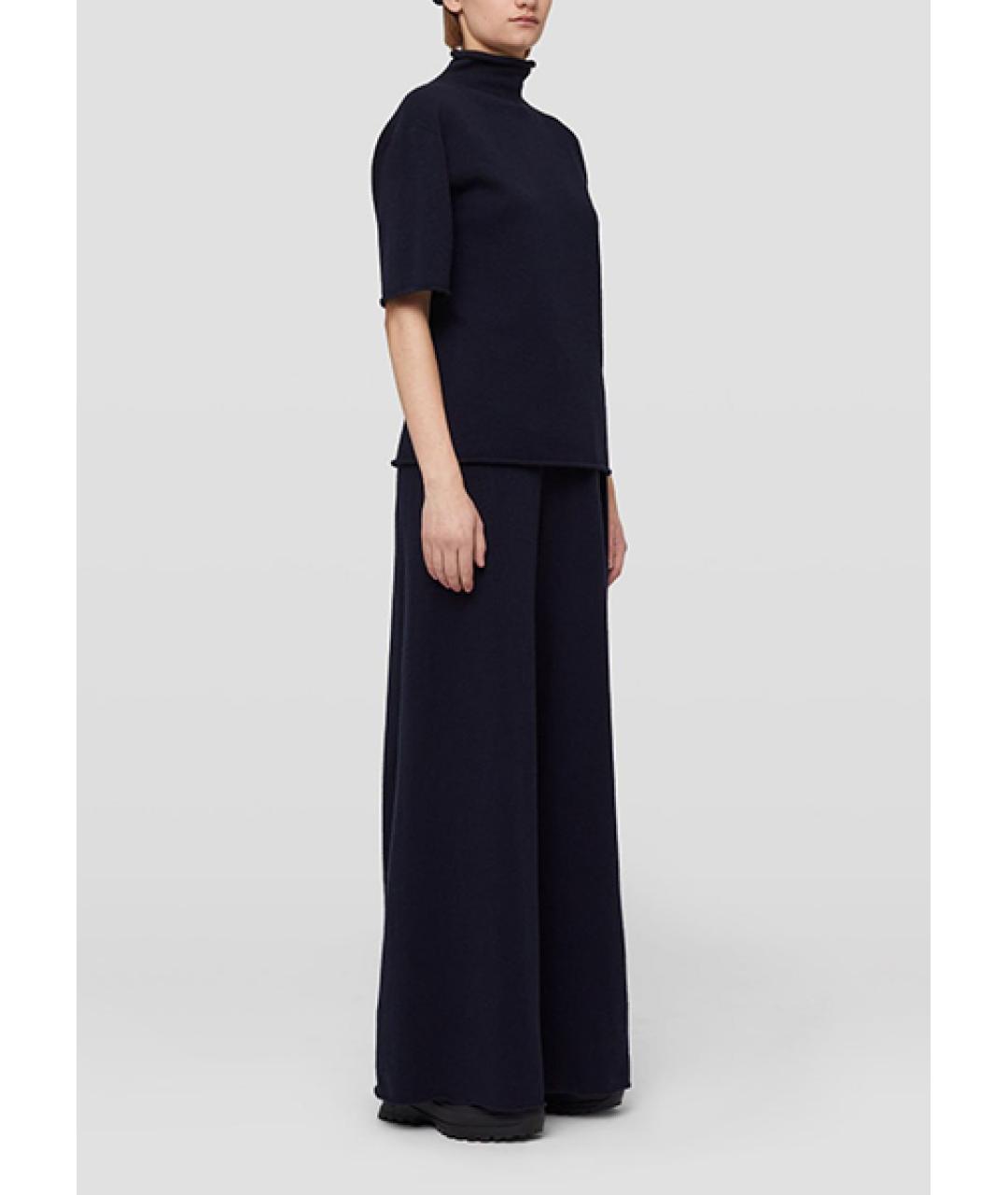 JIL SANDER Темно-синий кашемировый джемпер / свитер, фото 7
