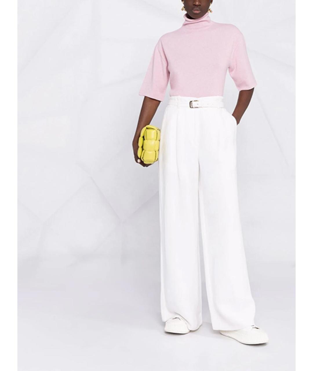 JIL SANDER Розовый кашемировый джемпер / свитер, фото 2