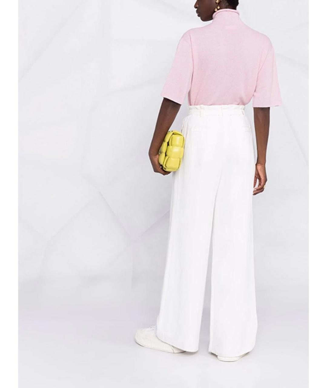 JIL SANDER Розовый кашемировый джемпер / свитер, фото 4