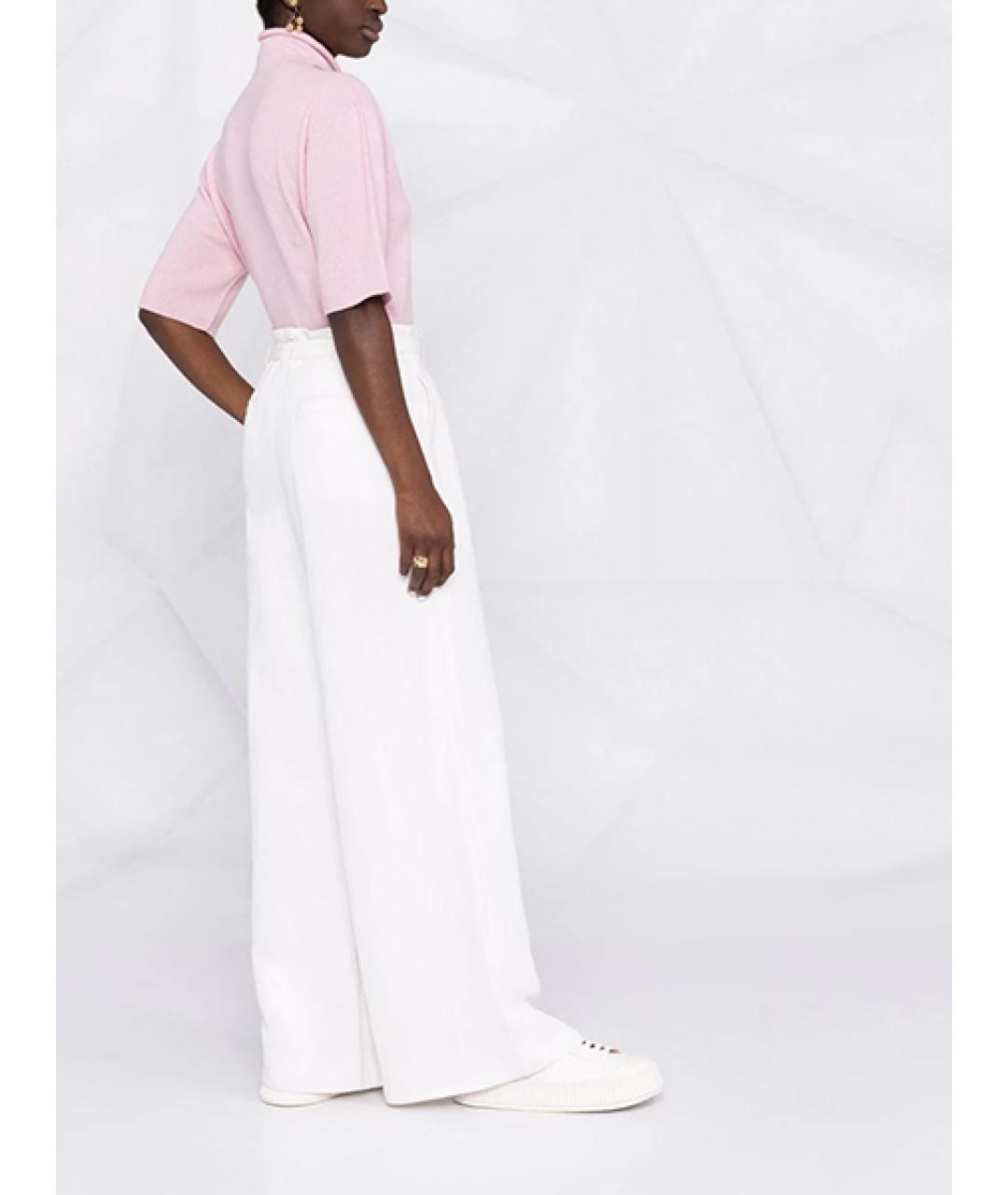 JIL SANDER Розовый кашемировый джемпер / свитер, фото 6