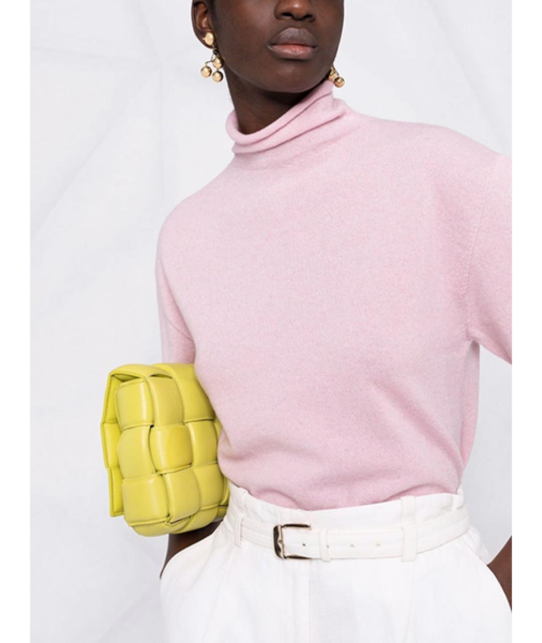 JIL SANDER Розовый кашемировый джемпер / свитер, фото 5