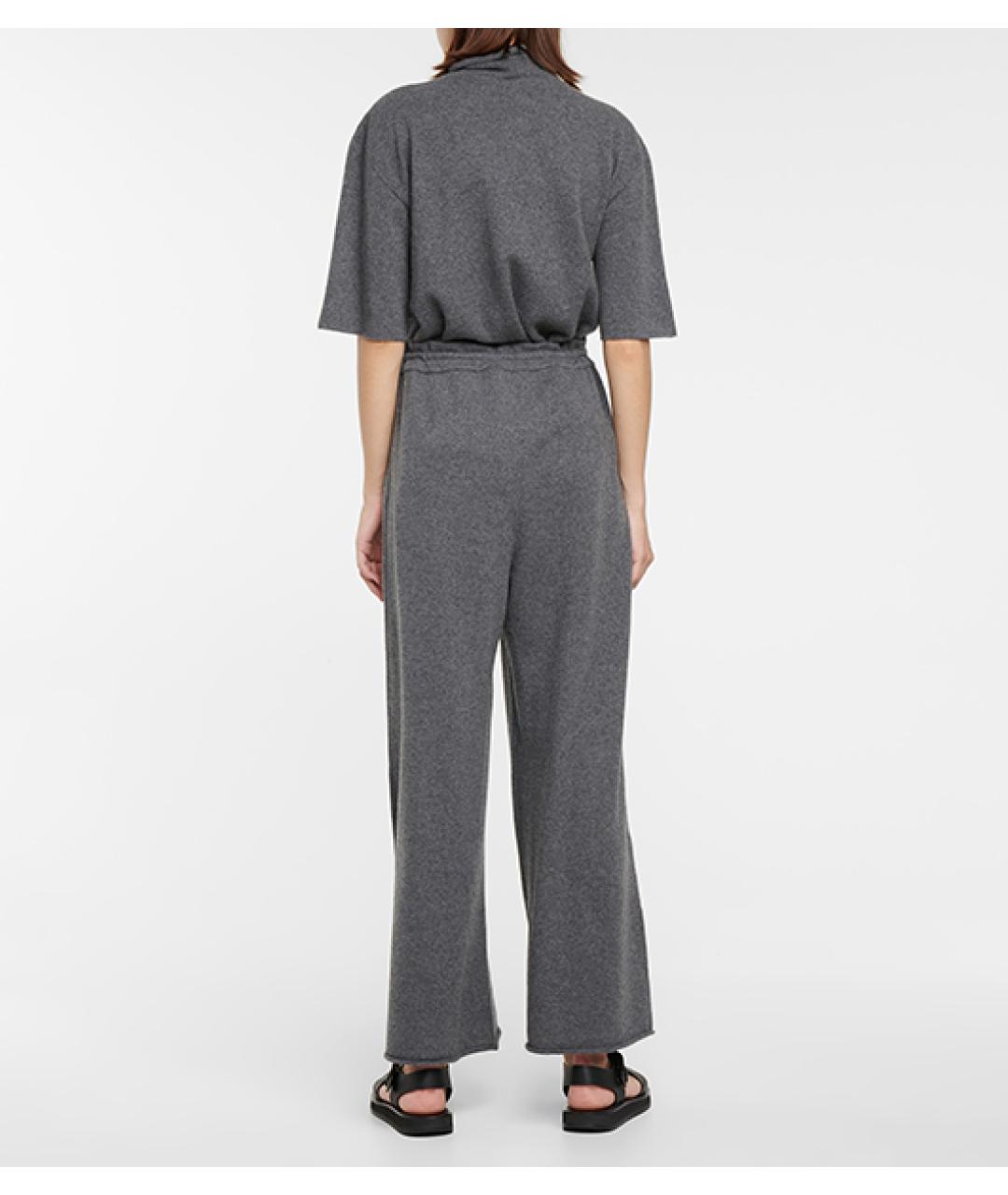 JIL SANDER Серый кашемировый джемпер / свитер, фото 6