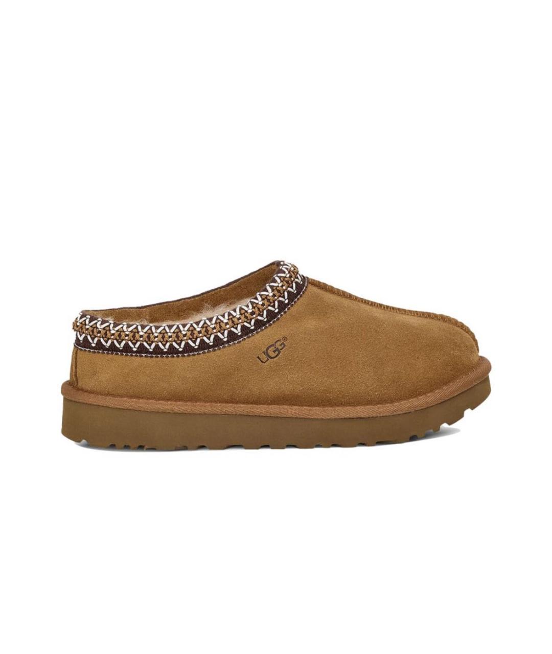 UGG AUSTRALIA Коричневые замшевые мюли, фото 1