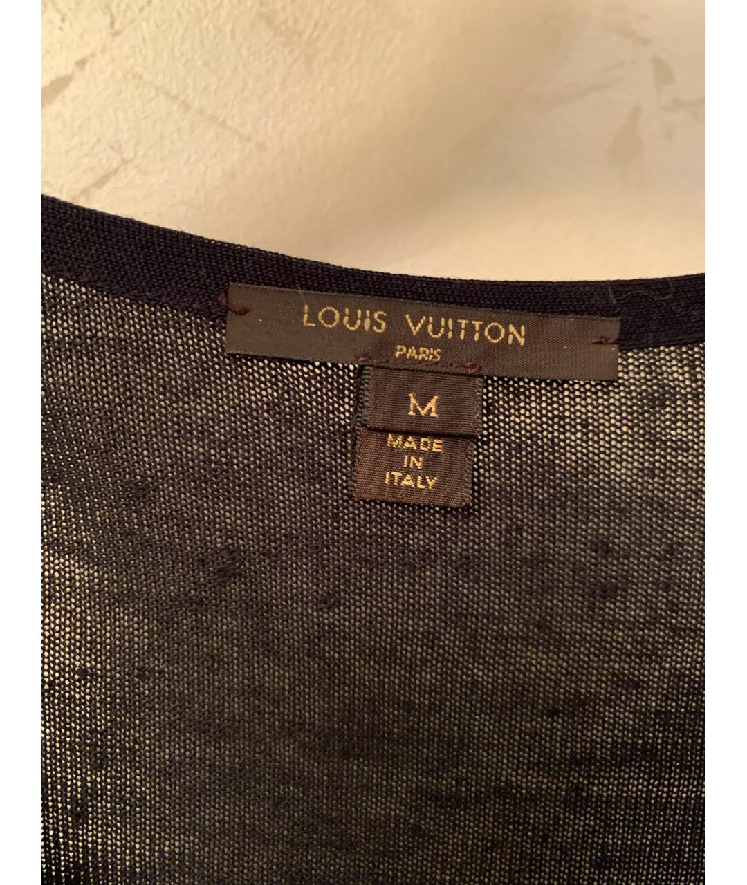 LOUIS VUITTON Черная майка, фото 5