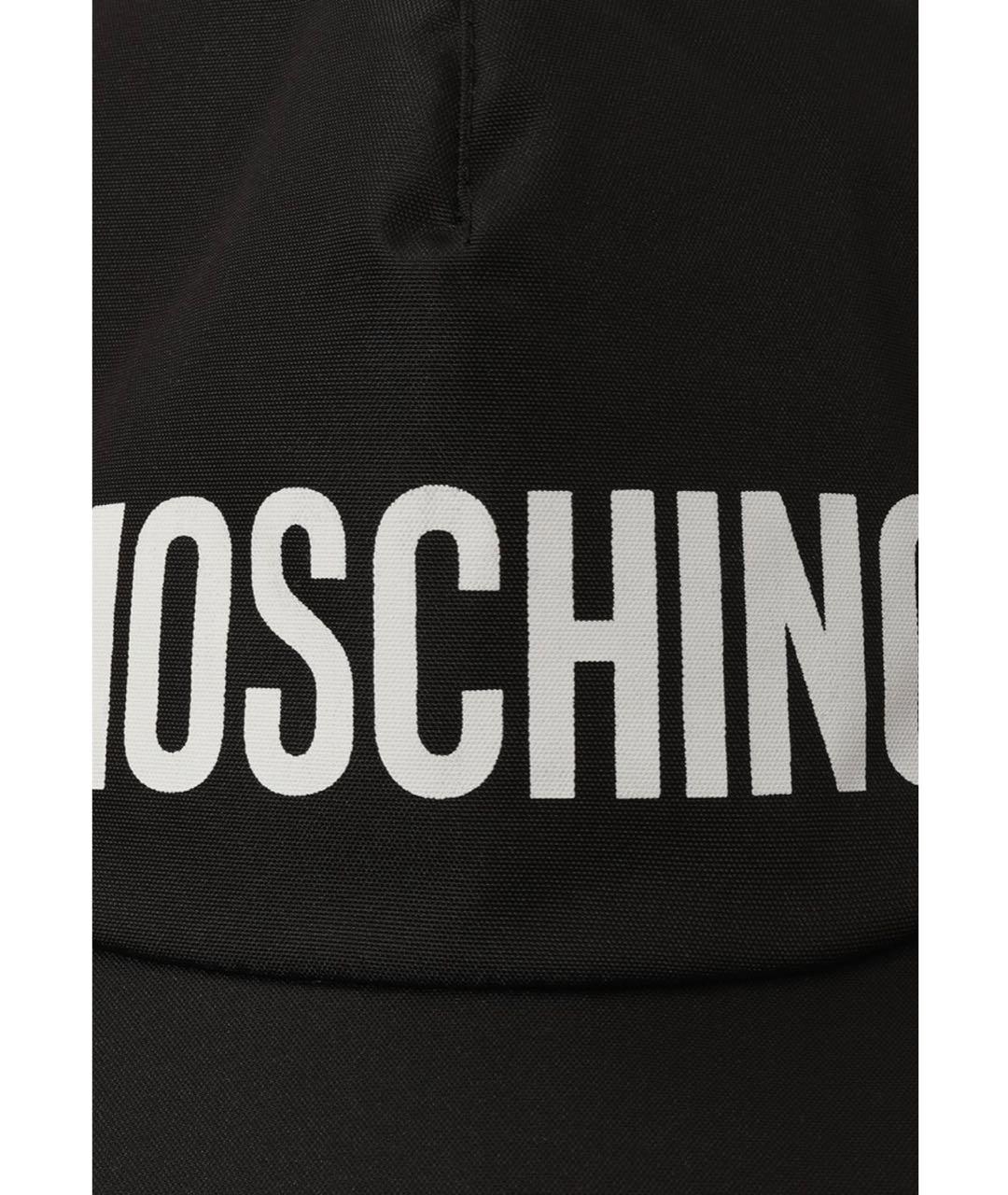 MOSCHINO Черная шапка, фото 3