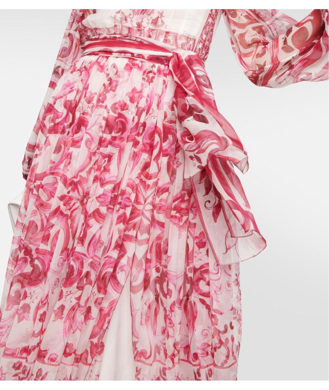 DOLCE&GABBANA Шелковое коктейльное платье, фото 5