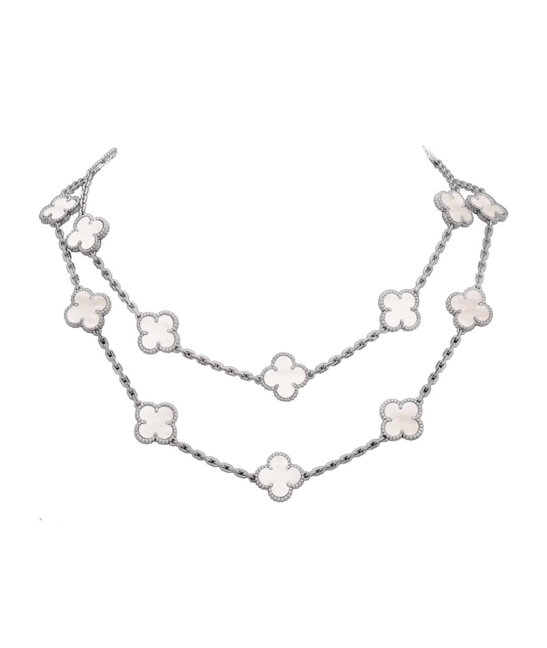 VAN CLEEF & ARPELS Колье из белого золота, фото 2