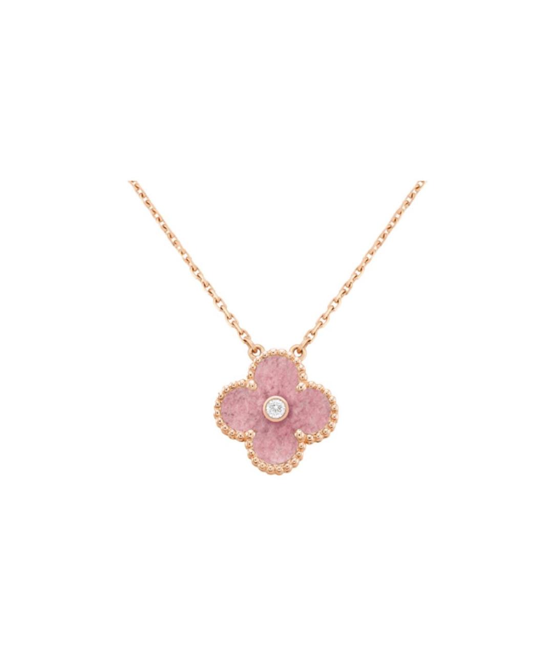 VAN CLEEF & ARPELS Коралловый кулон из розового золота, фото 1