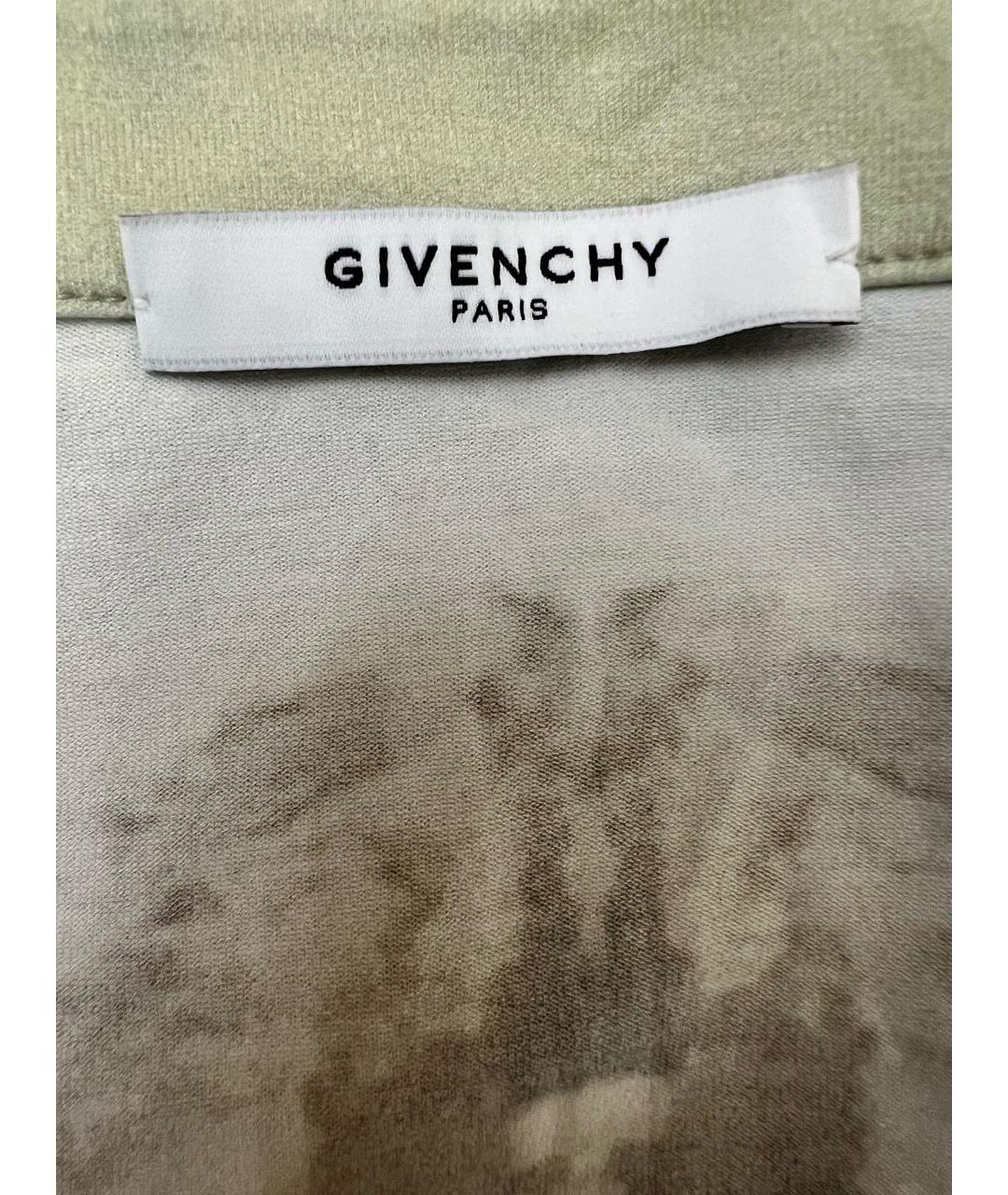 GIVENCHY Мульти хлопко-эластановая юбка миди, фото 3