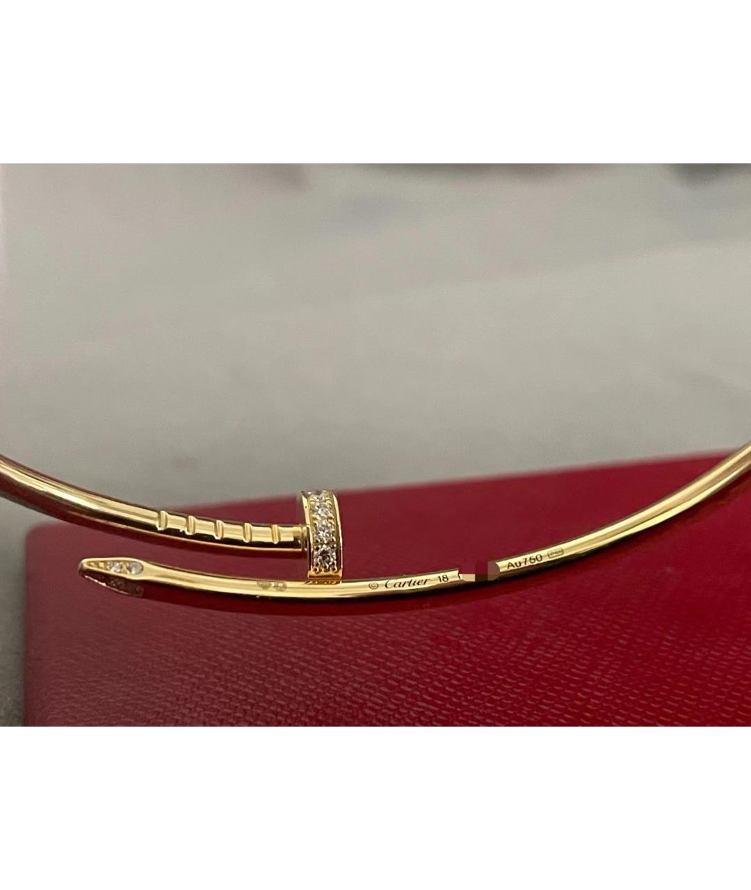 CARTIER Золотой браслет из желтого золота, фото 4