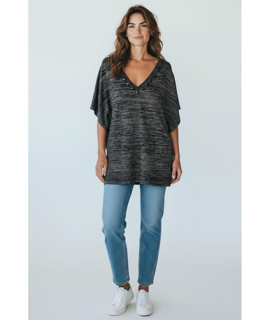 ESCADA Черная вискозная жилетка, фото 2