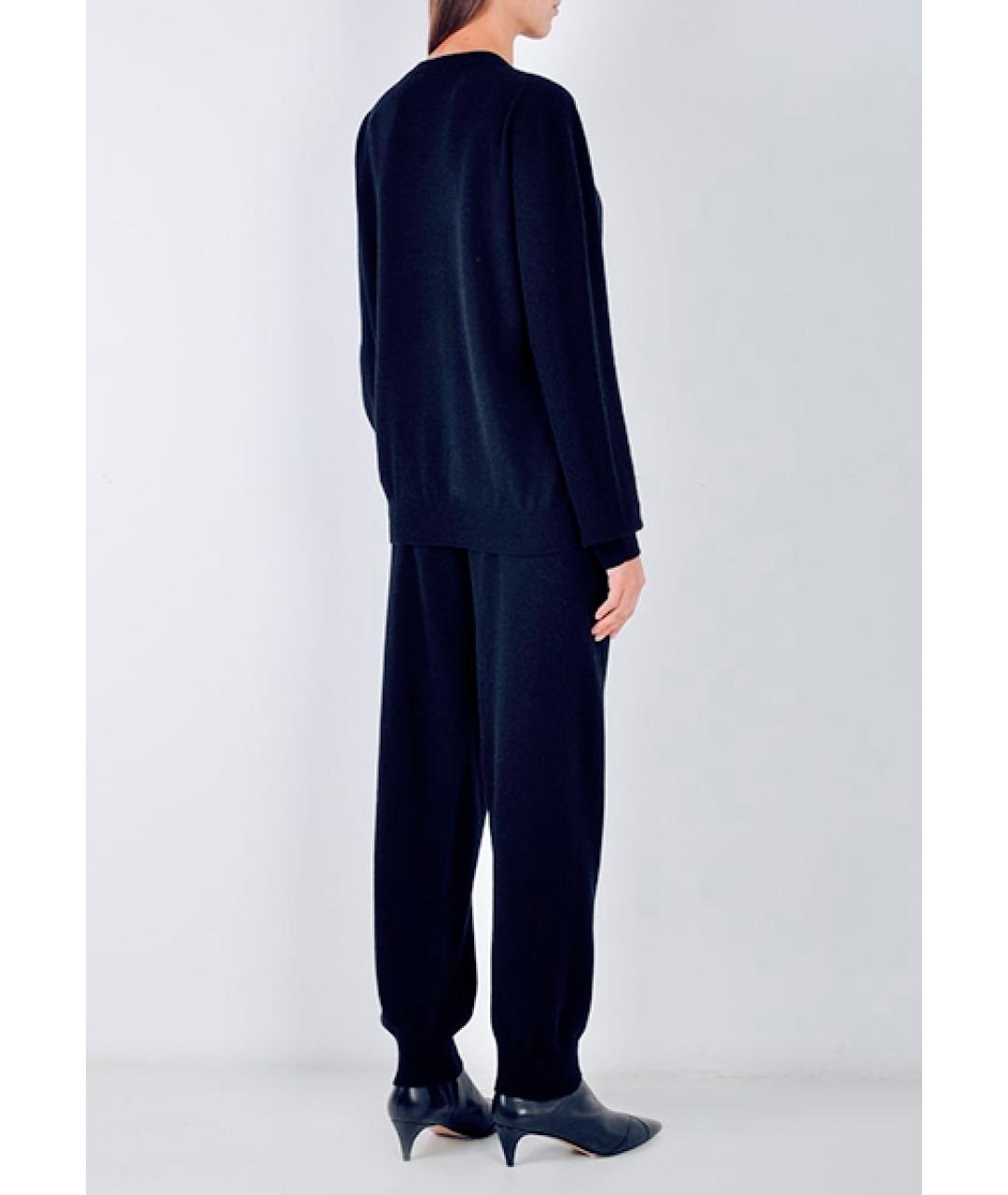 JIL SANDER Темно-синий кашемировый джемпер / свитер, фото 4