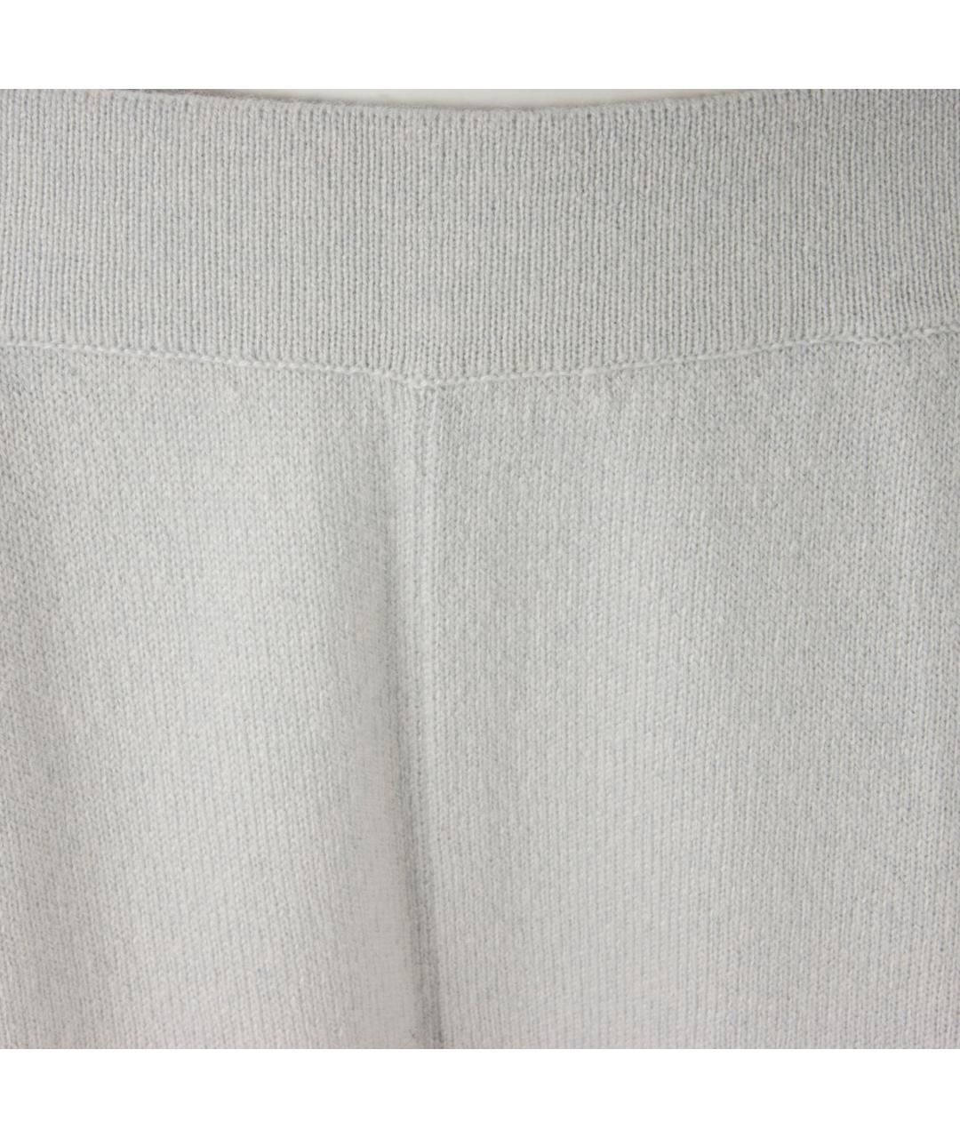 JIL SANDER Серые кашемировые спортивные брюки и шорты, фото 2