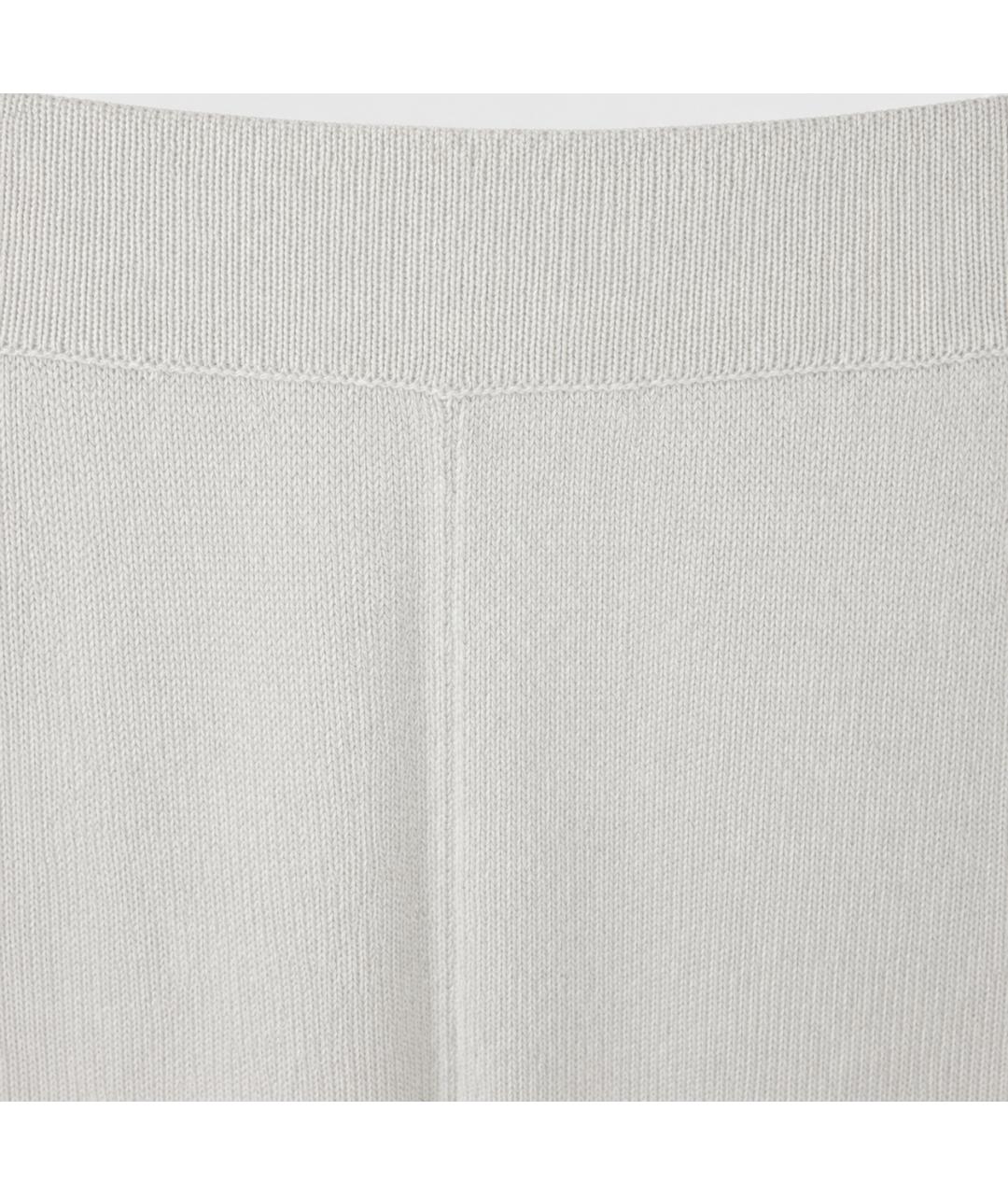 JIL SANDER Серые кашемировые спортивные брюки и шорты, фото 2